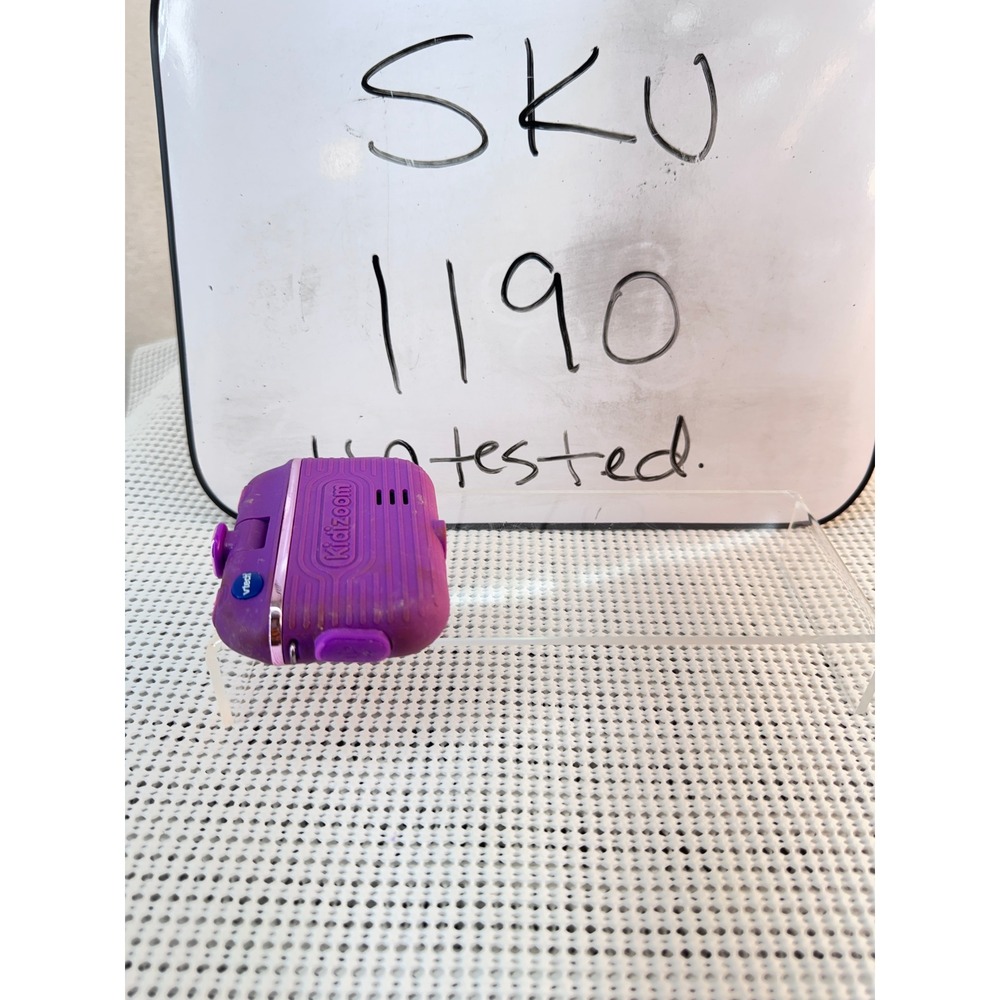 VTech Digital Camera Girls OS Purple Kidizoom Action Cam Untested SKU 1190 - Picture 9 of 9